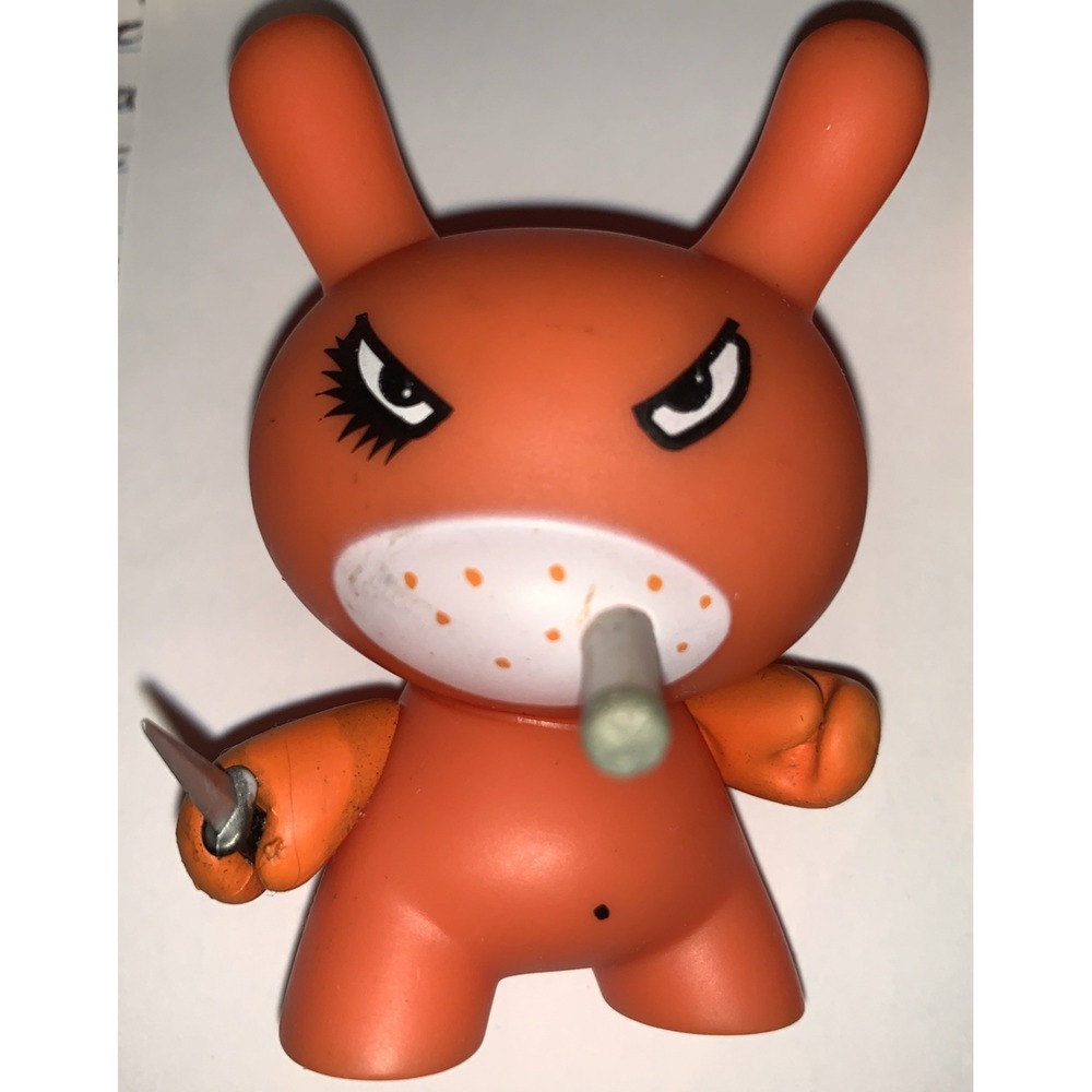 Kidrobot Dunny 2007 Series 4 Clockwork Orange by Frank Kozik 3 inch figure loose